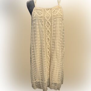 Wrangler Women's Crochet Slip Dress Size XXL